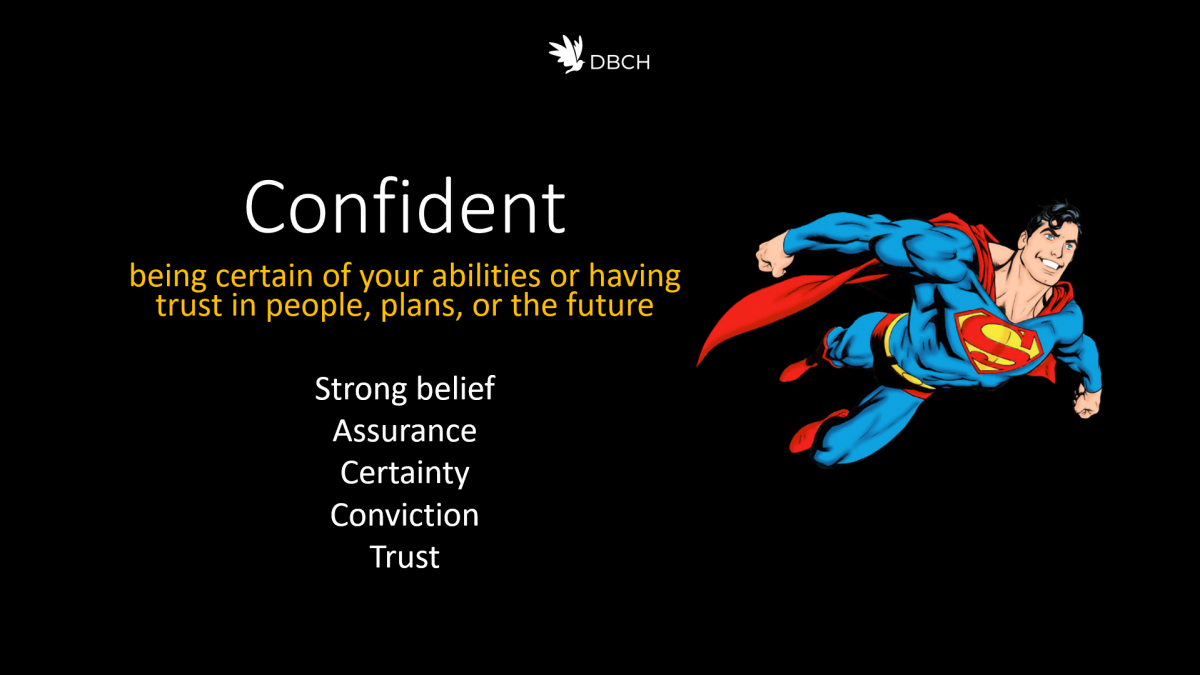 Confident